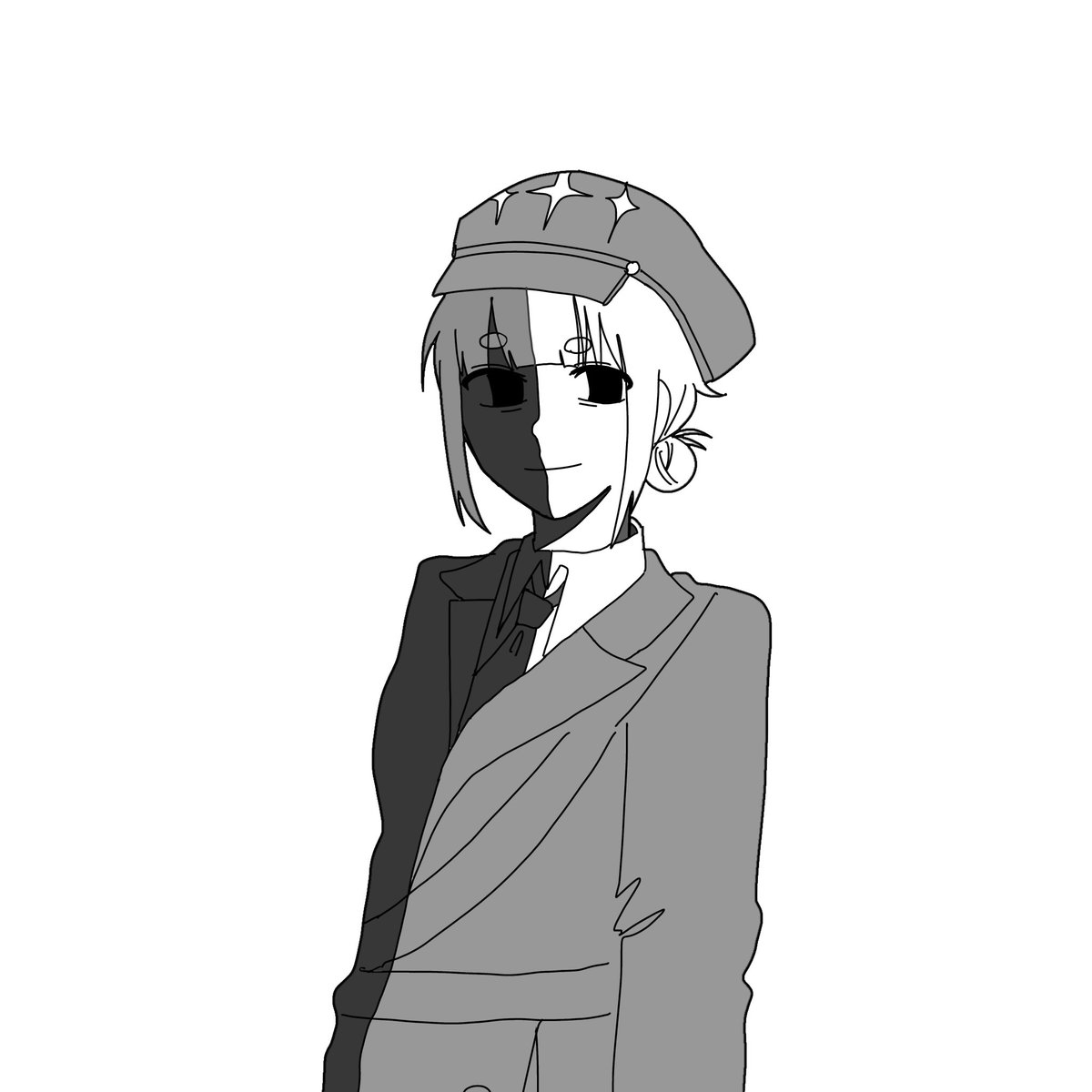 2watori_kokko's tweet photo. 落書き　丸谷ちゃん https://t.co/Dj4eVZ6yih