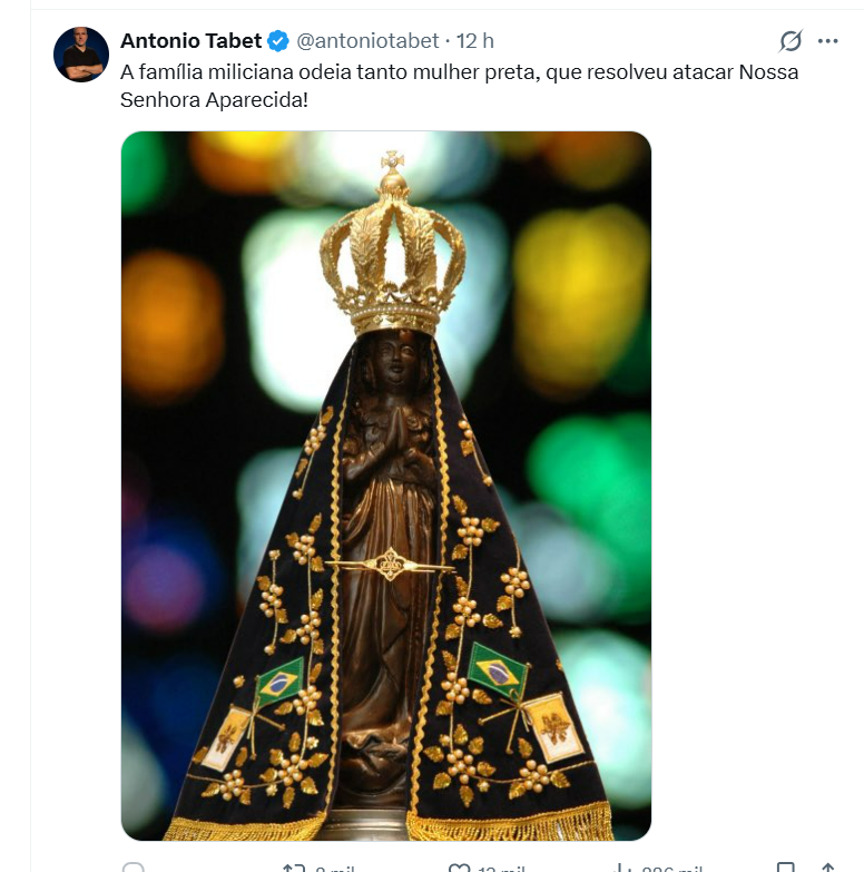 MVCosta22's tweet photo. @rafaelgloves Esse otario usou ate a carta do racismo pra espalhar a fake news. @FlavioBolsonaro , cabe o processinho. https://t.co/CDNJCCeEoq
