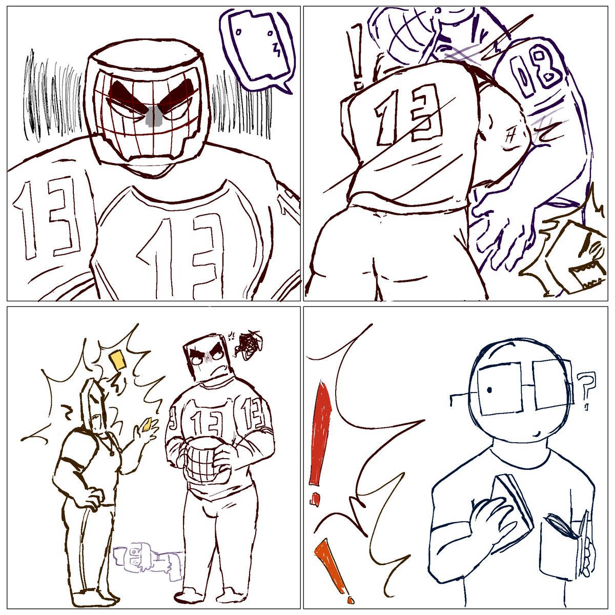 nictofobiaart's tweet photo. Intruso parte 1  / ?  #puzzleheads #blett #puzzleheadscomic https://t.co/rdubrHJWOT