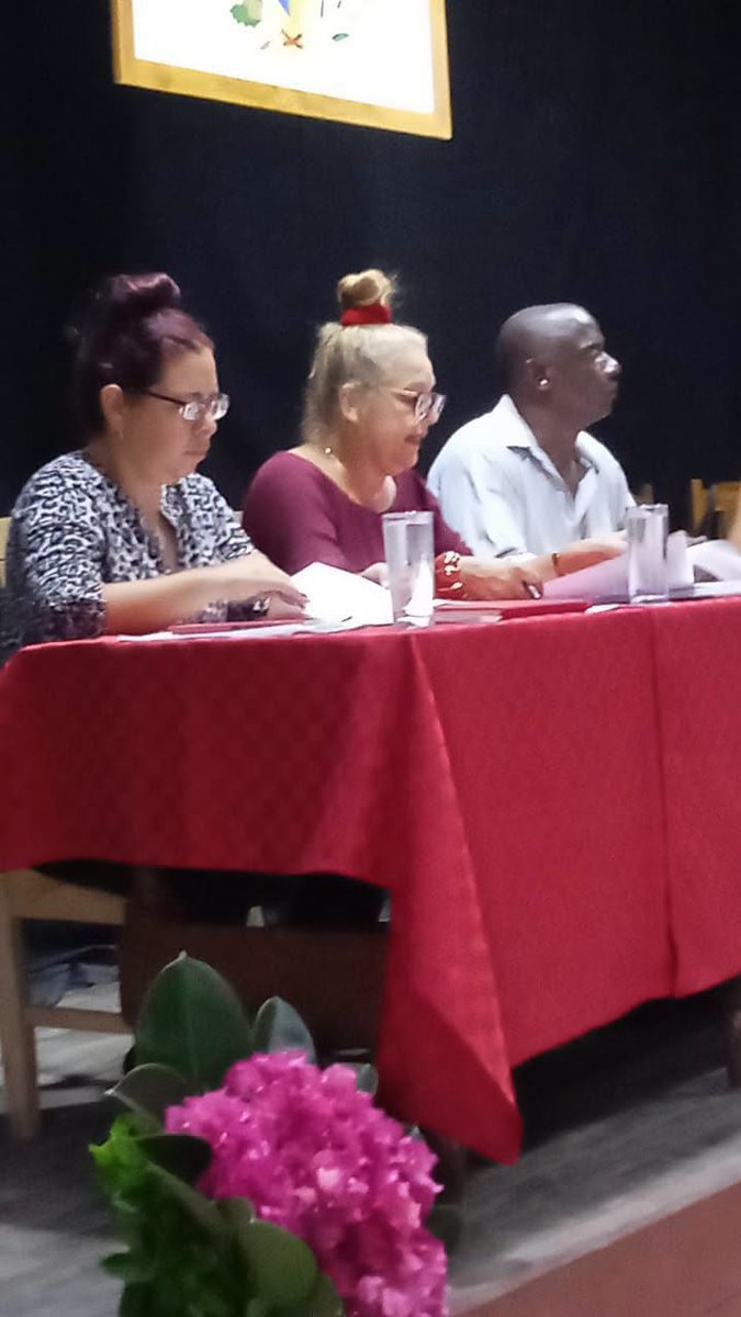 YadiraF88074677's tweet photo. Sesión Ordinaria de la Asamblea Municipal del Poder Popular en #Sibanicú https://t.co/Qsofb9XXYn