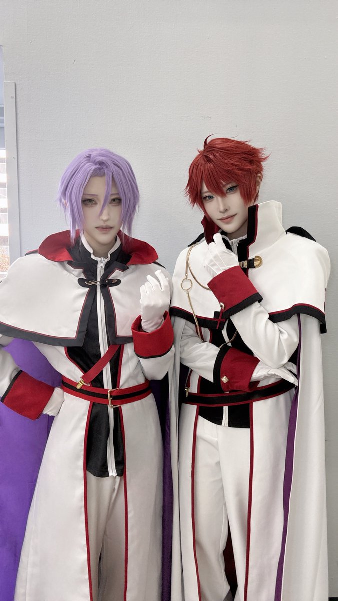 pupupu_tr's tweet photo. 騎士2人で遊んでました💜❤️
#アコスタ池袋 https://t.co/f5UEJATpa6