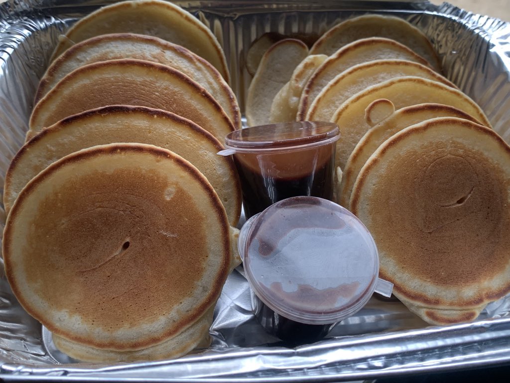 ByChefTiara's tweet photo. Freshly made pancakes available for orders. Perfect for breakfast, brunch, small gatherings and special occasions.

DM to order or make an enquiry. https://t.co/h3pd2wCN2y