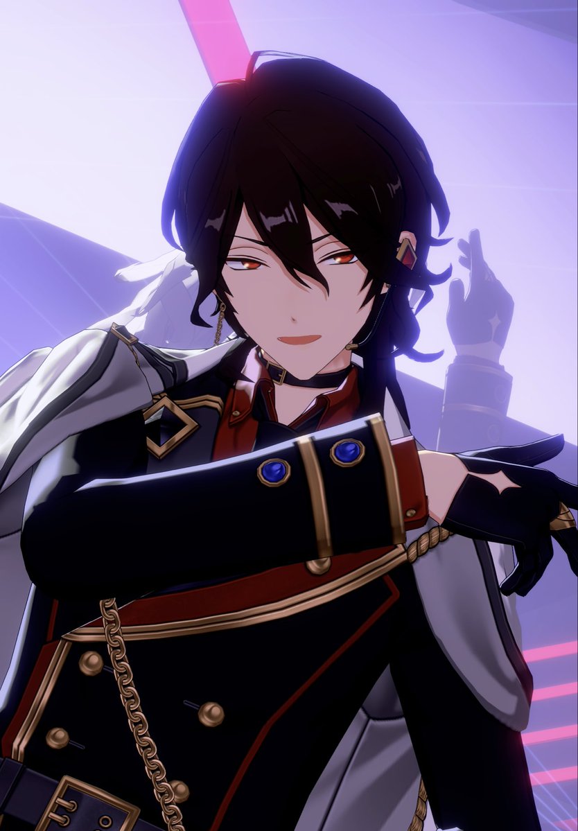pipi080_'s tweet photo. 色んな表情が見れて幸せでした🦇💜
 #スペライベストショット
 #朔間零 https://t.co/B0F6kPkiYb