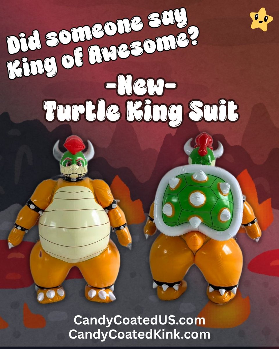 CandyCoatedPVC's tweet photo. 🐢ALL HAIL THE TURTLE KING👑https://t.co/nzDE8Mg9Nz🐢https://t.co/2AdHLxwYx2👑Custom Made to Fit Your Body🐢 #inflatablefun #inflatable #inflatablesuit #inflatablesuits #plasticfurry #bondage #breathplay #PoolToy 👑 https://t.co/pRbpqrr4Pi