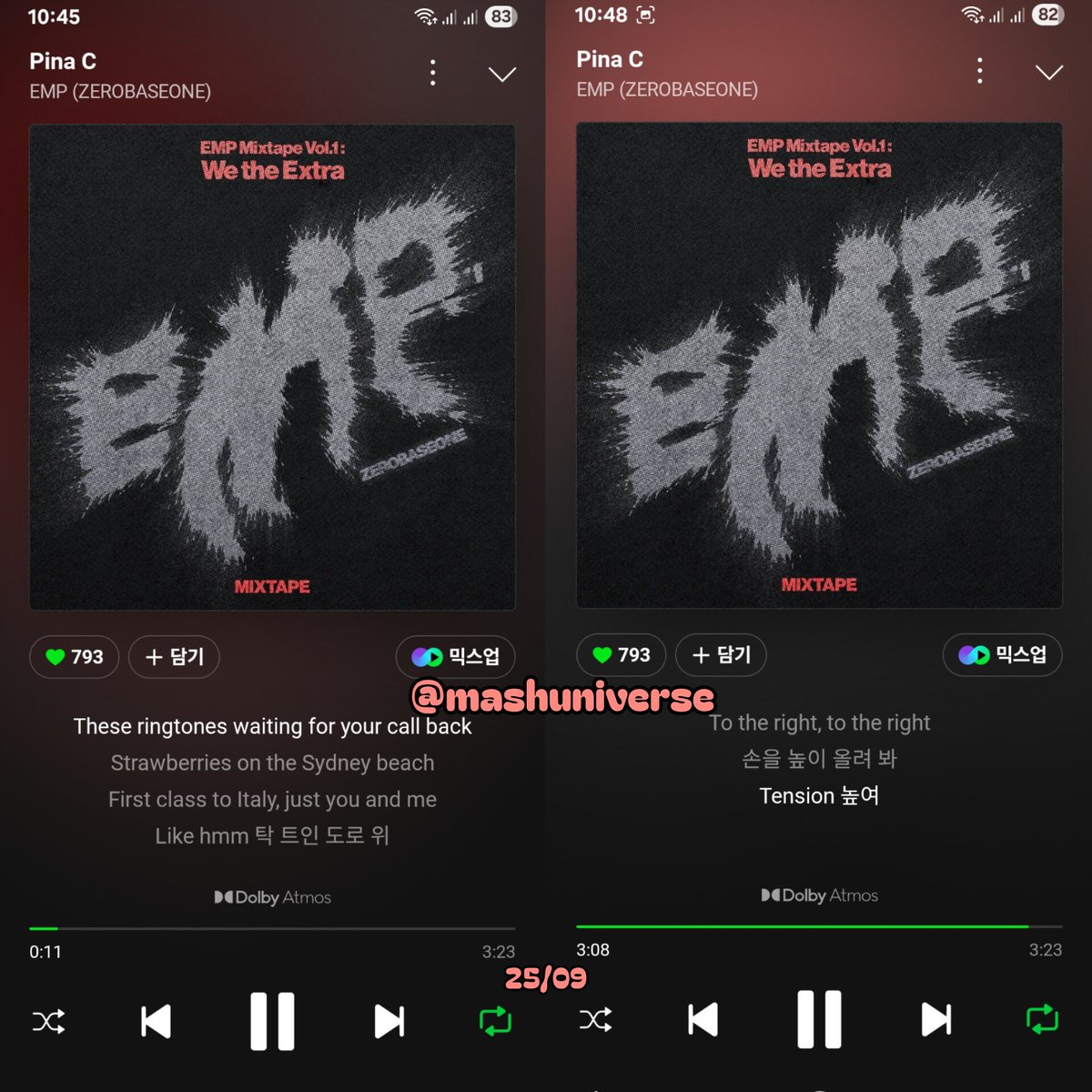 mashuniverse's tweet photo. @ZB1_official 22:00

#ZEROBASEONE #ZB1 #제로베이스원
#ZEROBASEONE_EMP #EMP 
#EMP_Mixtape_WetheExtra 
#Pina_C https://t.co/n4uwQIgmrd