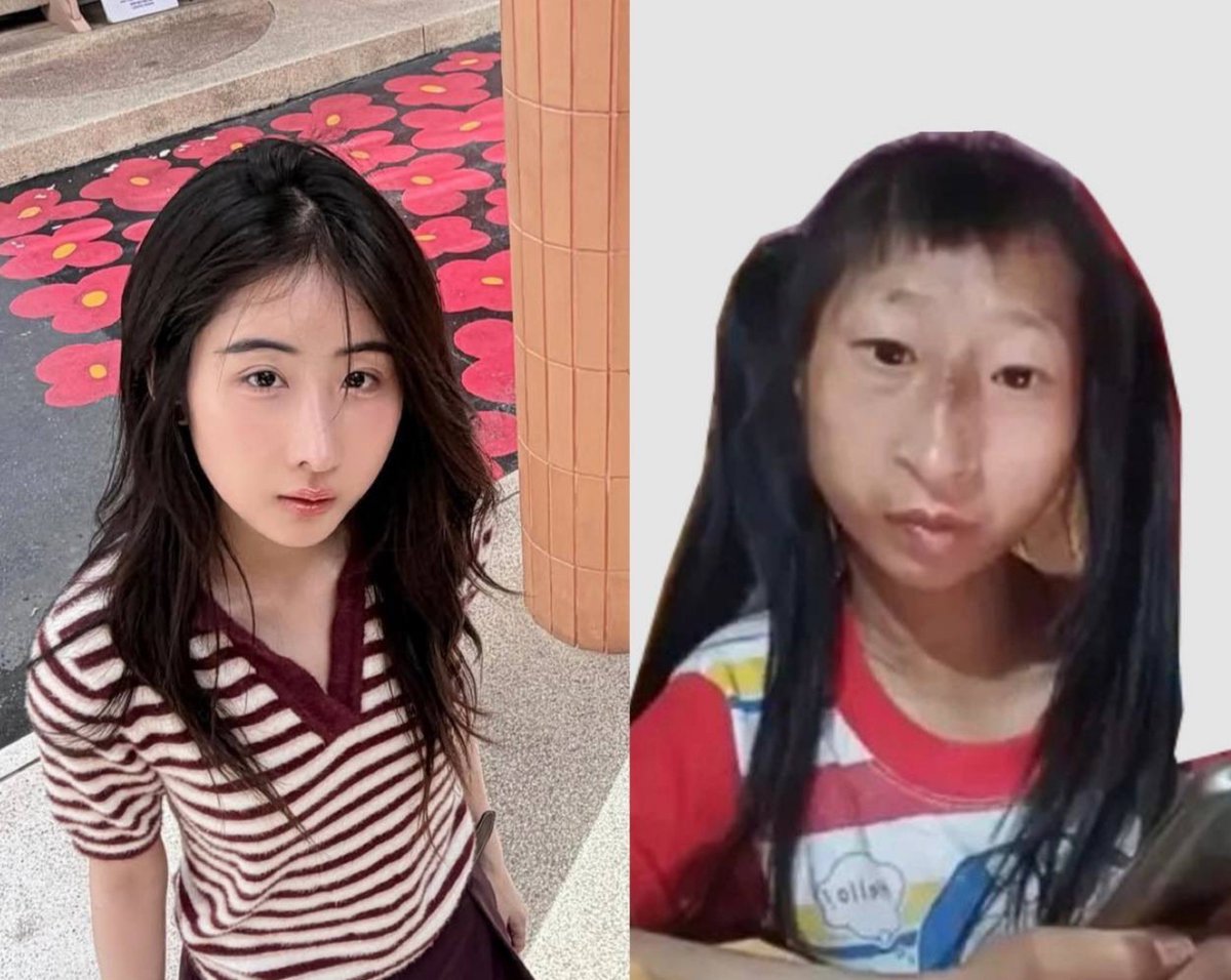 Brandyqhztor's tweet photo. They look awful and it's not the first time 🤣🤣

#YokoApasra‌ 
#XiaoXiao 
#TwinSisters
#FayeYoko https://t.co/xMqIAKhXGa