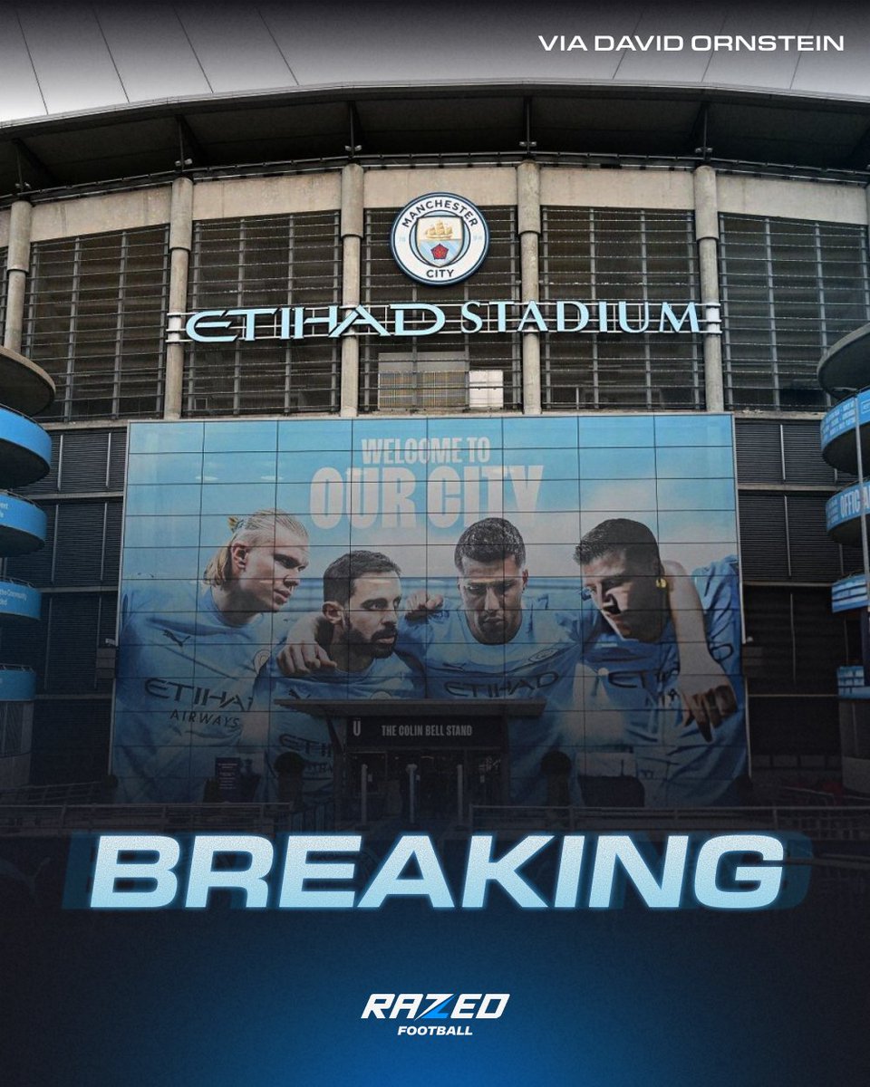 RazedFootball's tweet photo. 🚨 𝐁𝐑𝐄𝐀𝐊𝐈𝐍𝐆: Manchester City have reportedly been found guilty of virtually all charges relating to alleged breaches of Premier League financial regulations.

The club are expected to appeal the independent commission’s verdict, while potential sanctions have yet to be determined as the process continues.