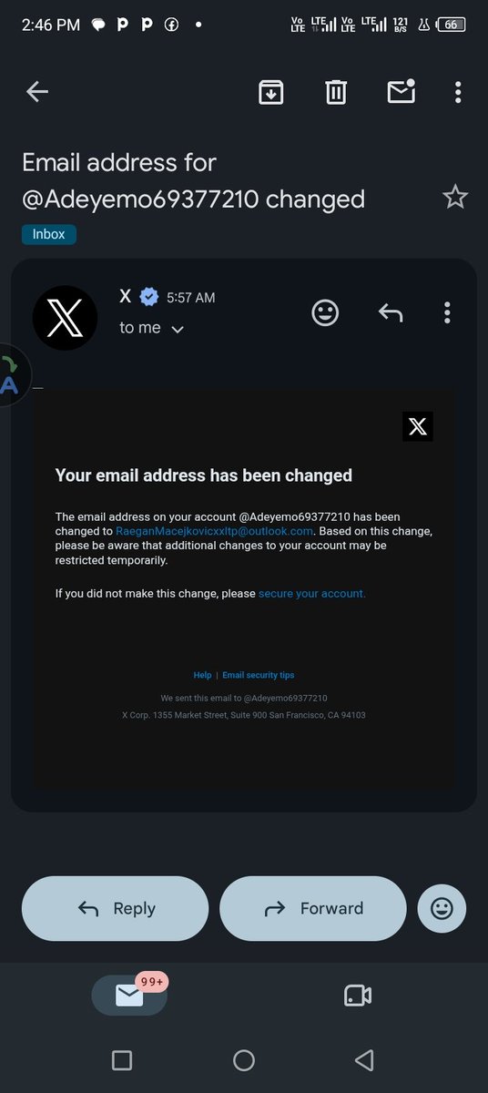 Adeyemo456's tweet photo. So apparently my account @Adeyemo69377210 was hacked this morning the person changed my email, please if you get any message or DM's from this account please ignore it's a scammer thank you https://t.co/sW6sRYwEYu