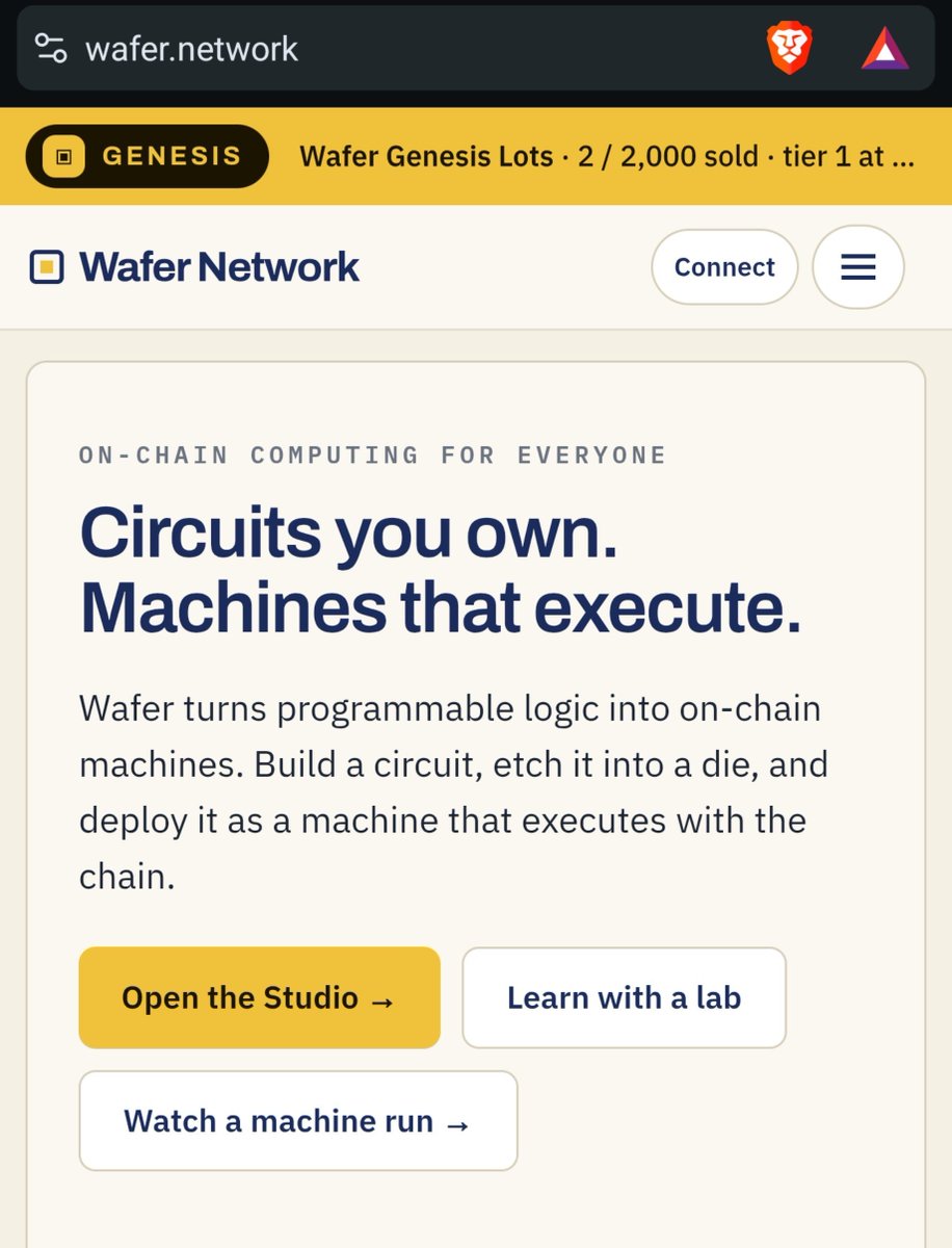 zeshancrypto's tweet photo. TapeOut proved the idea.
Wafer is expanding the stack. ⚡️

Both are pushing computation onto BNB Chain, but the vision goes beyond simply building circuits.

TapeOut:
→ NAND + LATCH primitives
→ On-chain circuit design
→ Circuits as NFTs
→ Composable circuit building
→ Machines / CPU experiments, including Linux on-chain

Wafer:
→ Circuits + permanent on-chain identities
→ Machines that execute with the chain
→ ".circuit" names
→ Circuit-based multisig wallets
→ Apps built from circuits
→ Foundry / Explorer
→ Token launchpad
→ $WFR mining

The interesting part:

TapeOut → build the circuit.
Wafer → build an entire ecosystem around the circuit.

This is starting to look less like “putting hardware onchain”…

…and more like building an onchain computer platform. 🧠⚡️

@jian4944 @NihaoX123 @benson_doge @Xiao_zhanyang @LANGZI_19 @gushanjishui @xing8047 @DreamXThat @greyban_x @sky_memeab @supra_bnb @93bitmap

#WaferNetwork #Wafer $WFR #Tapeout $BEM