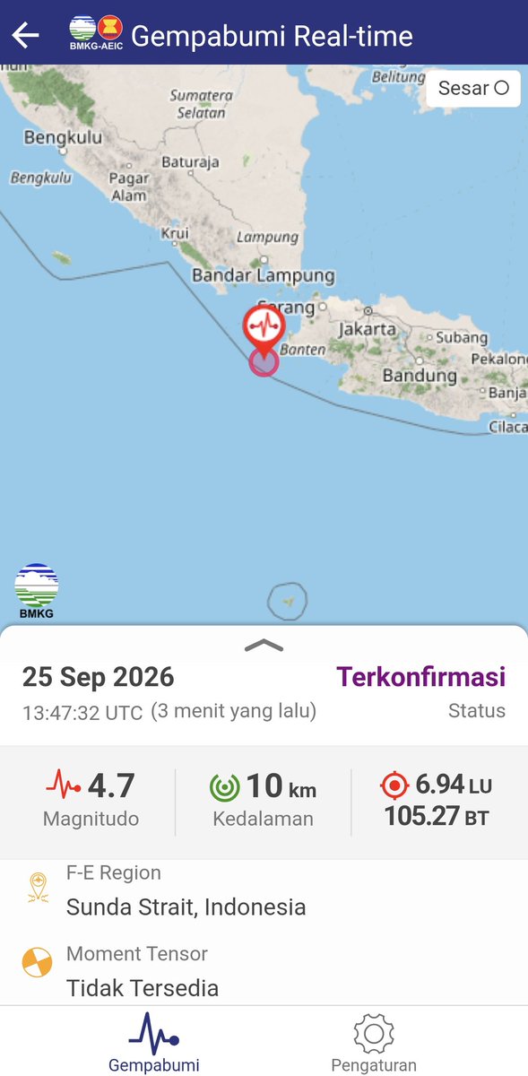 infomitigasi's tweet photo. gempa 4.7 Selat Sunda https://t.co/DHNKlmU4O0