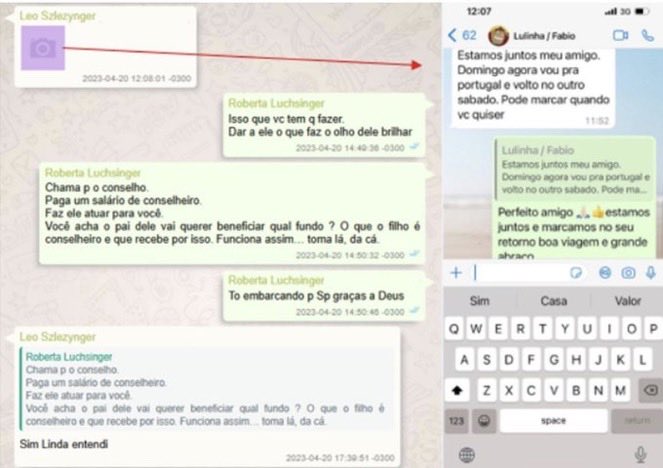 NewsLiberdade's tweet photo. 🚨URGENTE - Mensagens mostram que Roberta, Lulinha e Marcola atuaram por contrato na Petrobras, revela O Globo https://t.co/u1m8ZZ8xWh