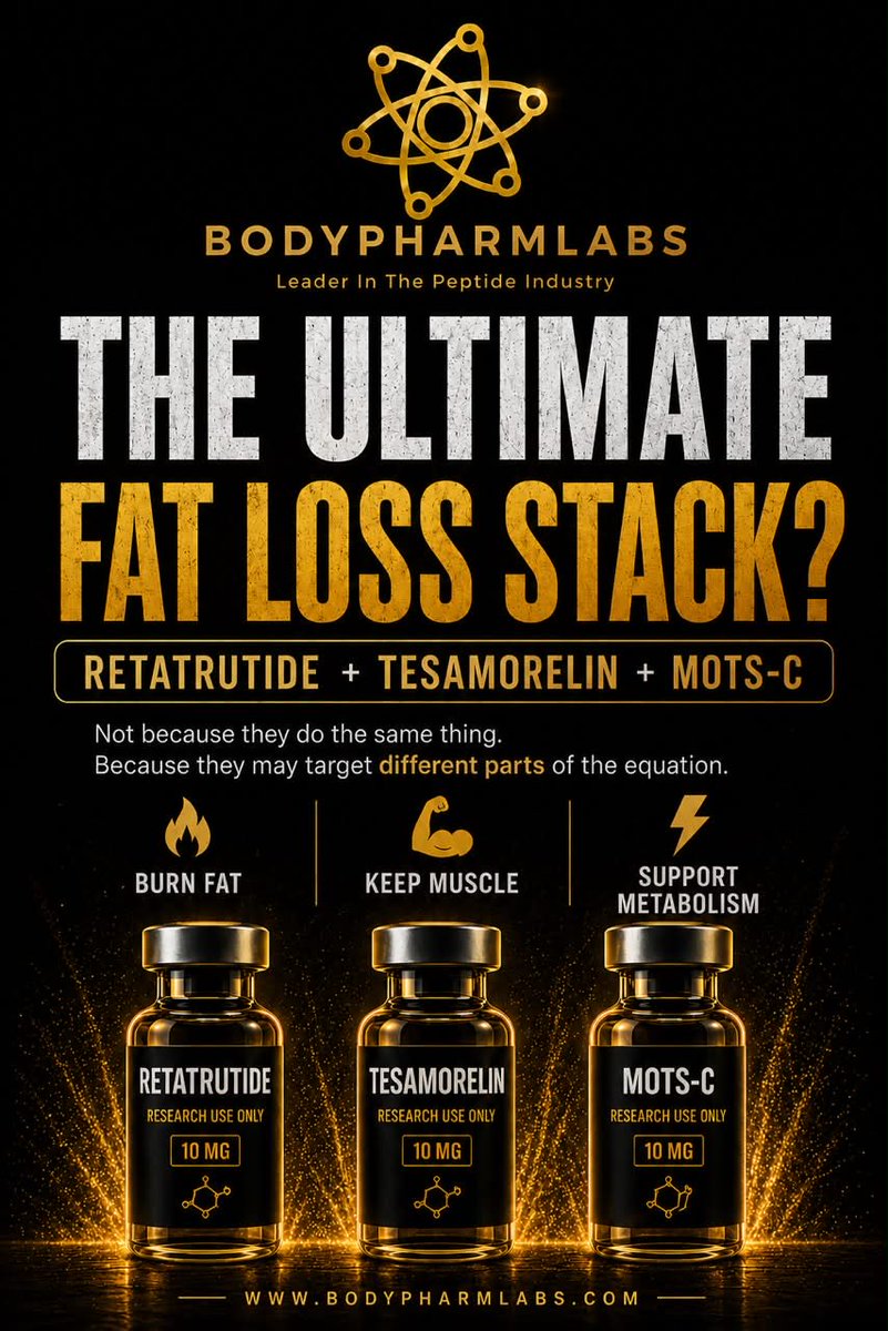 Bodypharmlabs's tweet photo. The Ultimate fat burning stack. https://t.co/bS4mQ3xR0e