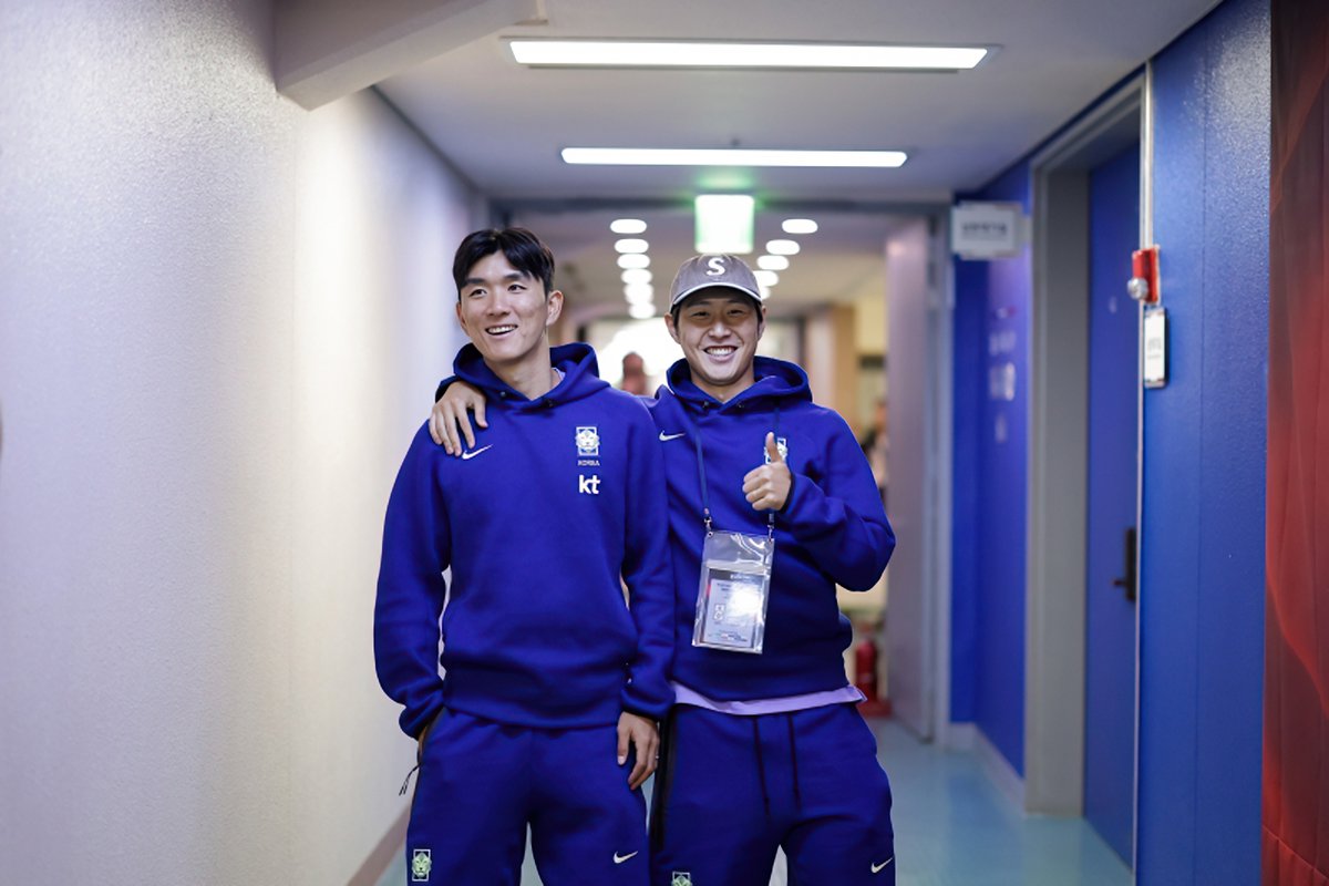 kang_in_y's tweet photo. 오늘 휴식이라니.. 
우루과이전까지는 계속 훈련할 줄 알았는데. https://t.co/mhnN49mEGo