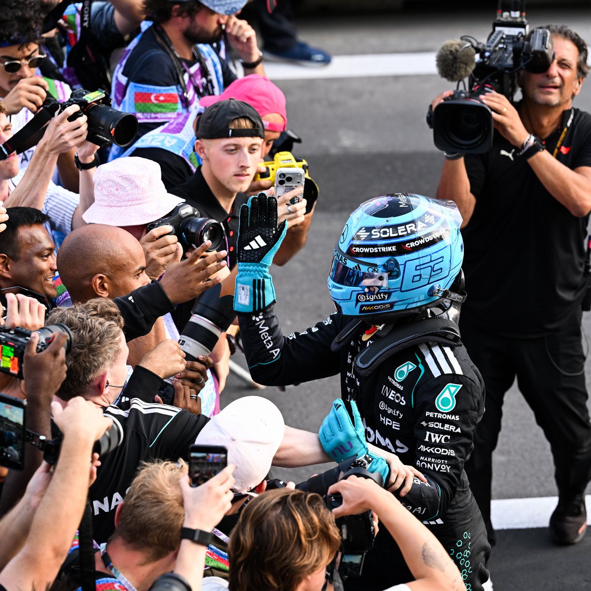 F1's tweet photo. Baku delivered another epic qualifying 🤩

#F1 #AzerbaijanGP https://t.co/Y25n6KrH7Y