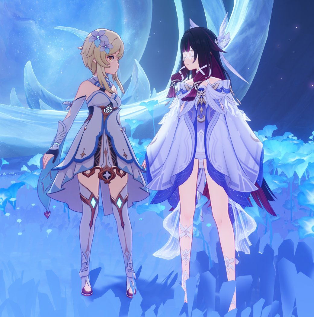 moondovemaiden's tweet photo. every week i still visit columbina to play a game, but i let her win every time ♡ https://t.co/IgCBgpE30o