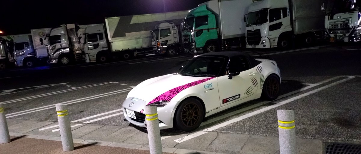 NorimonRacing's tweet photo. 東へ https://t.co/ZK0MdnHHzF