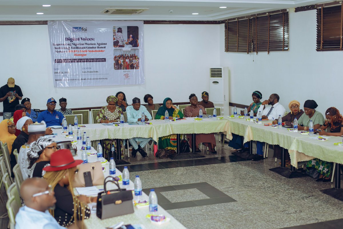 Webfalainitiat1's tweet photo. On September 24th, 2026, Webfala Digital Skills for all Initiative brought together key stakeholders for a dialogue on Technology-Facilitated Gender-Based Violence (TFGBV).

#TFGBV #OnlineSafety #DigitalSafety #GenderBasedViolence #Webfala https://t.co/Nwrbpp3nwO