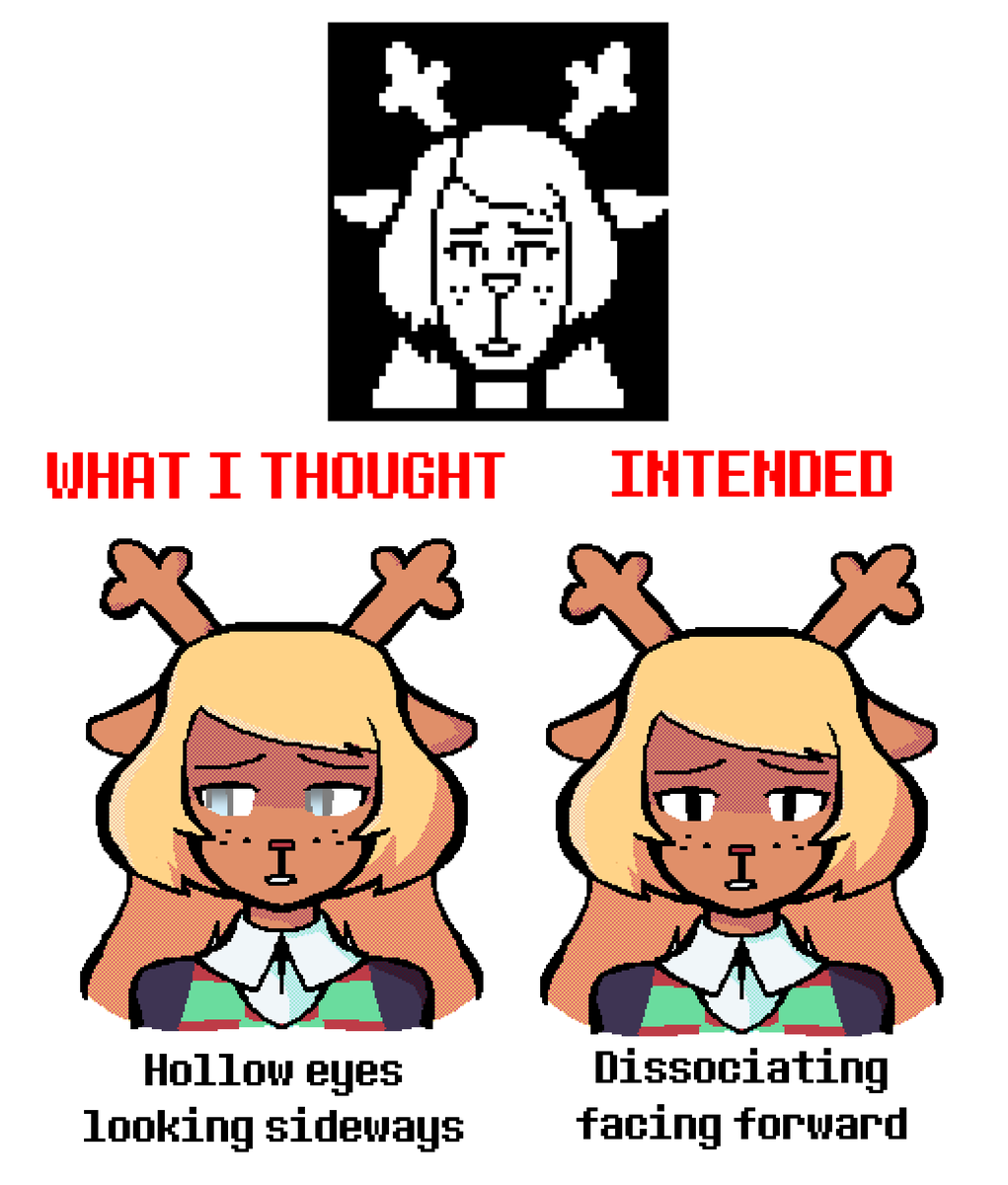 TulipTanYT's tweet photo. so today i figured out i've been reading this noelle sprite wrong https://t.co/XxDLEe8Mh1