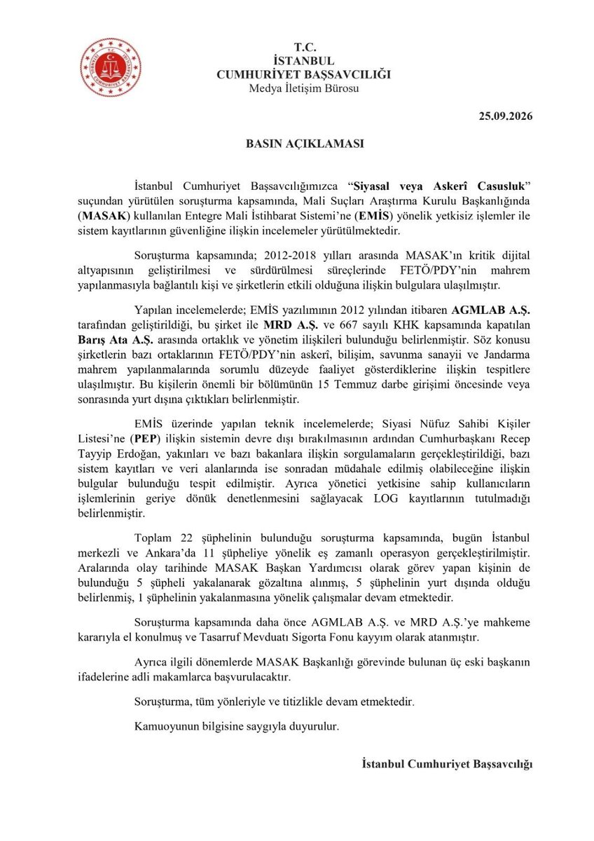 Delisorular_1's tweet photo. MASAK sisteminde Uzun adam ve ailesi ile bazı bakanları sorgulayanlara operasyon düzenlenmiş!

Alnımız Ak diyememişlermi neden operasyon yapıldıki değerli hükümetimizin ne gizlisi saklısı olabilirki... https://t.co/ojV0gVlQQY
