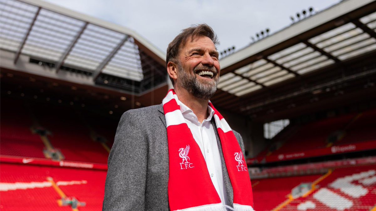 JamesWathland's tweet photo. He changed this club. He transformed the entire club. He won the Premier League THREE TIMES, the Champions League, the FA Cup, two League Cups and the Club World Cup. Jürgen Klopp, YOU ARE THE GREATAST OF ALL TIME. 😭❤️ #LFC https://t.co/XALAMXNpFx