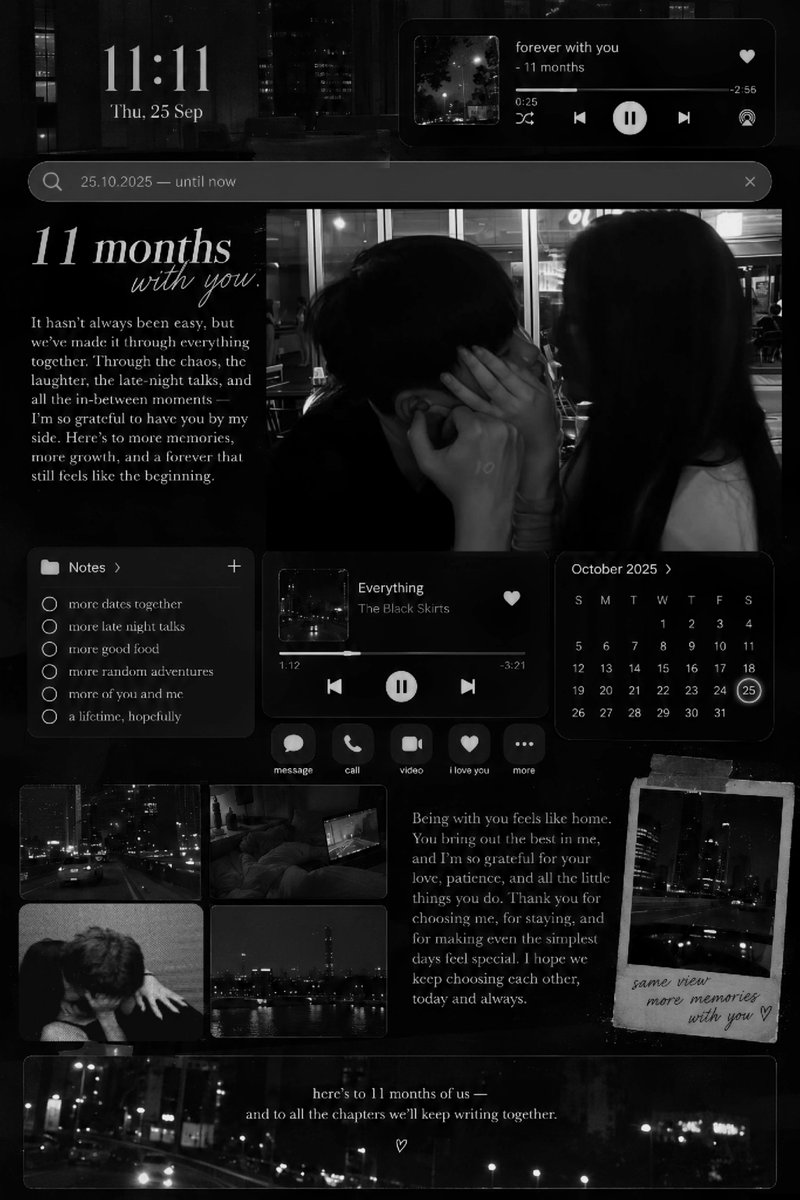 Jaehyukn's tweet photo. eleven months in, 
you’re still my favorite place to be 
thank you for being my happiest place. <3
ilysm @Chtaeryeong ❤ https://t.co/6LHRMKnSkG