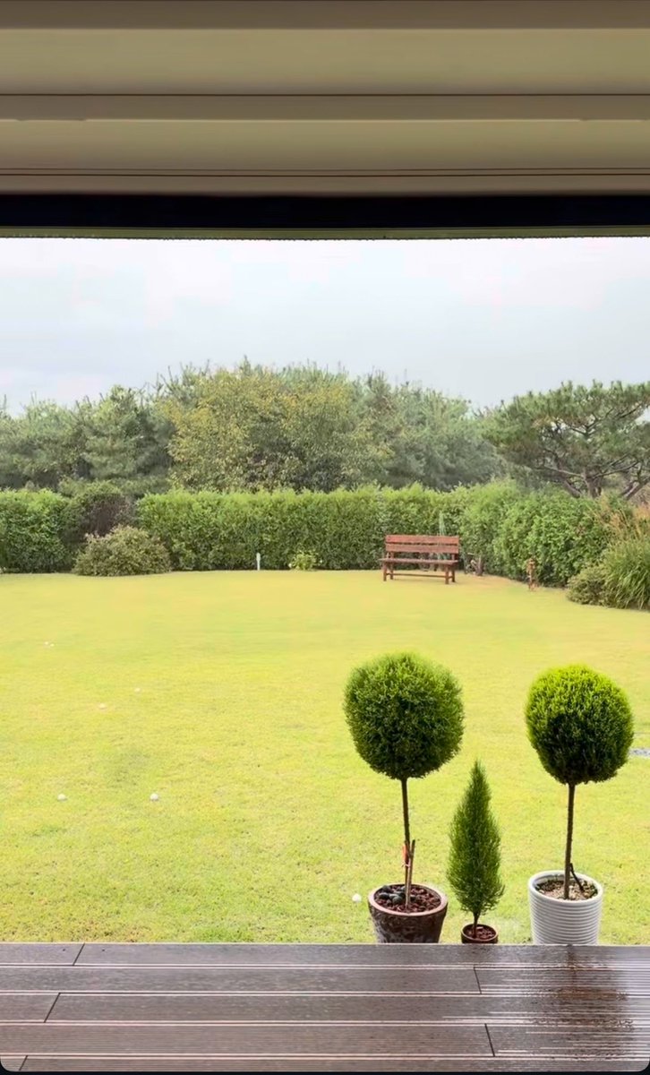 ollaloeysoo's tweet photo. rumahnya Kyungsoo adem banget yaa🏡🌳🪴
udaranya segar banget pasti💚
rumah idaman banget ini halamannya luas💚 https://t.co/M3aC6JjlQ5