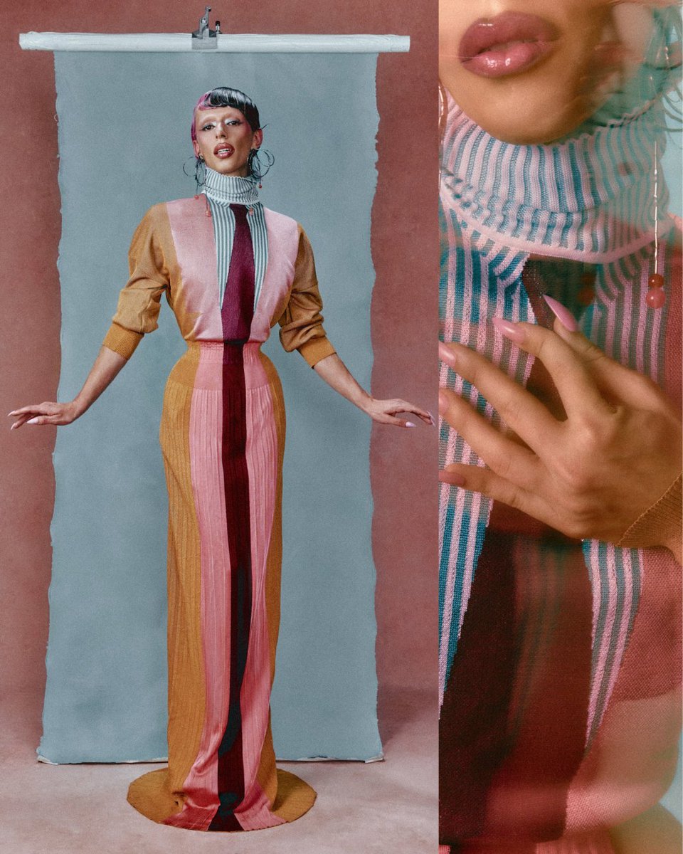 polimoda's tweet photo. Structure, softened. The corset has always been central to Elias Matso's work, and in his final collection, Melt with Me, the Fashion Design graduate lets the wearer seem to flow into the clothes, exploring time and the changing body through texture.

Images: Anne Marie Halovanic https://t.co/RdTzyWiioK