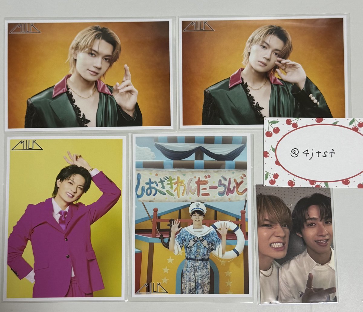 4jtsf's tweet photo. M!LK 交換 シャカレボ シャカリキレボリューション LOVE ENG!NE 生写真 特典 トレカ

【譲】
67杯目 佐野 塩﨑
ペアトレカ 佐野曽野

【求】画像2～4枚目💖 山中 曽野 山中＆吉田

10/3 ツーショ会場でのお渡し または郵送
お気軽にお声掛けください！ https://t.co/AfvrEbE83M