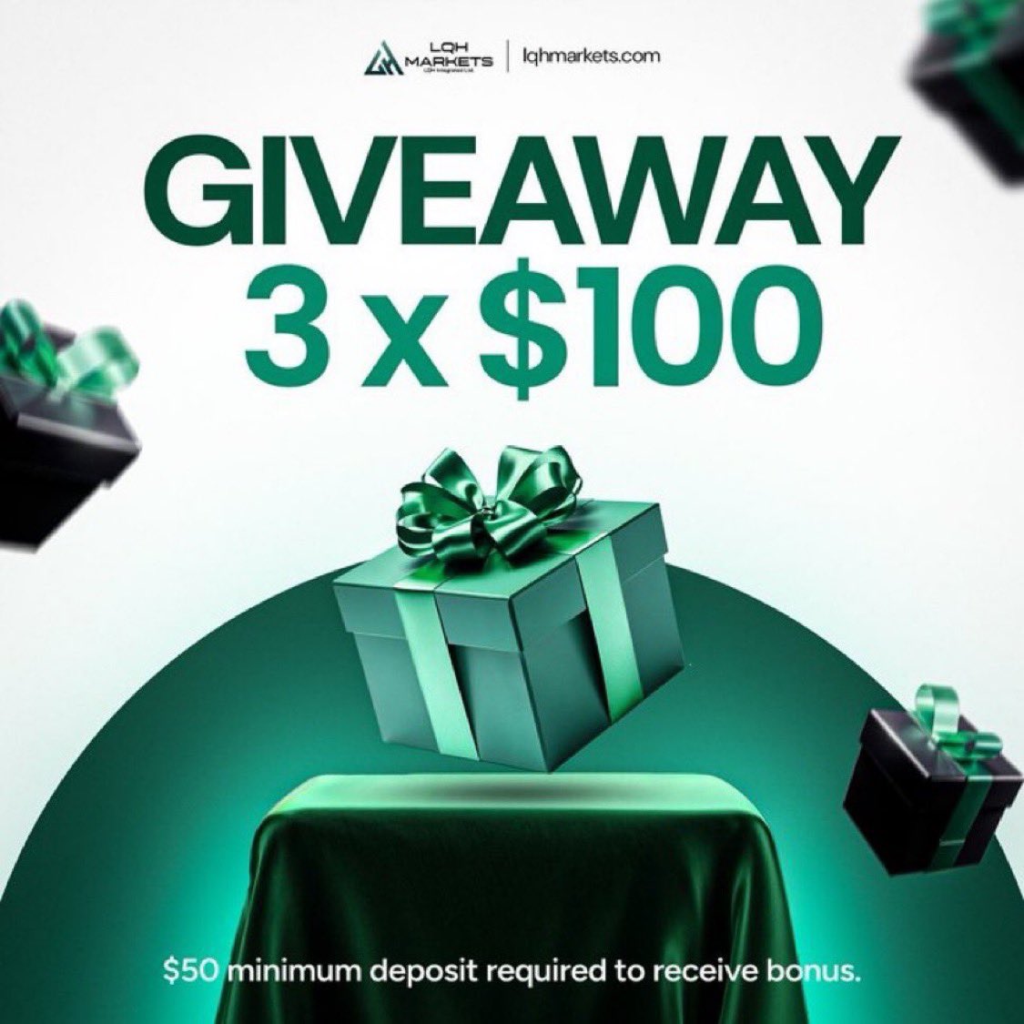 funded_trad3r's tweet photo. 🚨 3X $100 giveaway🚨 

Giveaway Instructions:

Follow @LQHMarkets, @funded_trad3r  @DisconAcademy and turn on notifications

Like, repost, and tag 3 traders

Engage with the quoted tweet 

Register to dashboard with my IB link: https://t.co/jfiTejgX1Q https://t.co/qd3Tsv9MFm