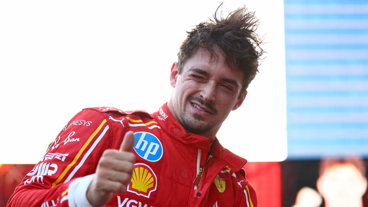F1GuyDan's tweet photo. 🚨 Charles Leclerc has qualified on the front row in Baku every time he sets a time in Q3 since joining Ferrari

2026 - P2
2025 - Crash (No time)
2024 - P1
2023 - P1
2023 SQ - P1
2022 - P1 
2021 - P1
2019 - Crash (No time) https://t.co/SXTZnYNsf3