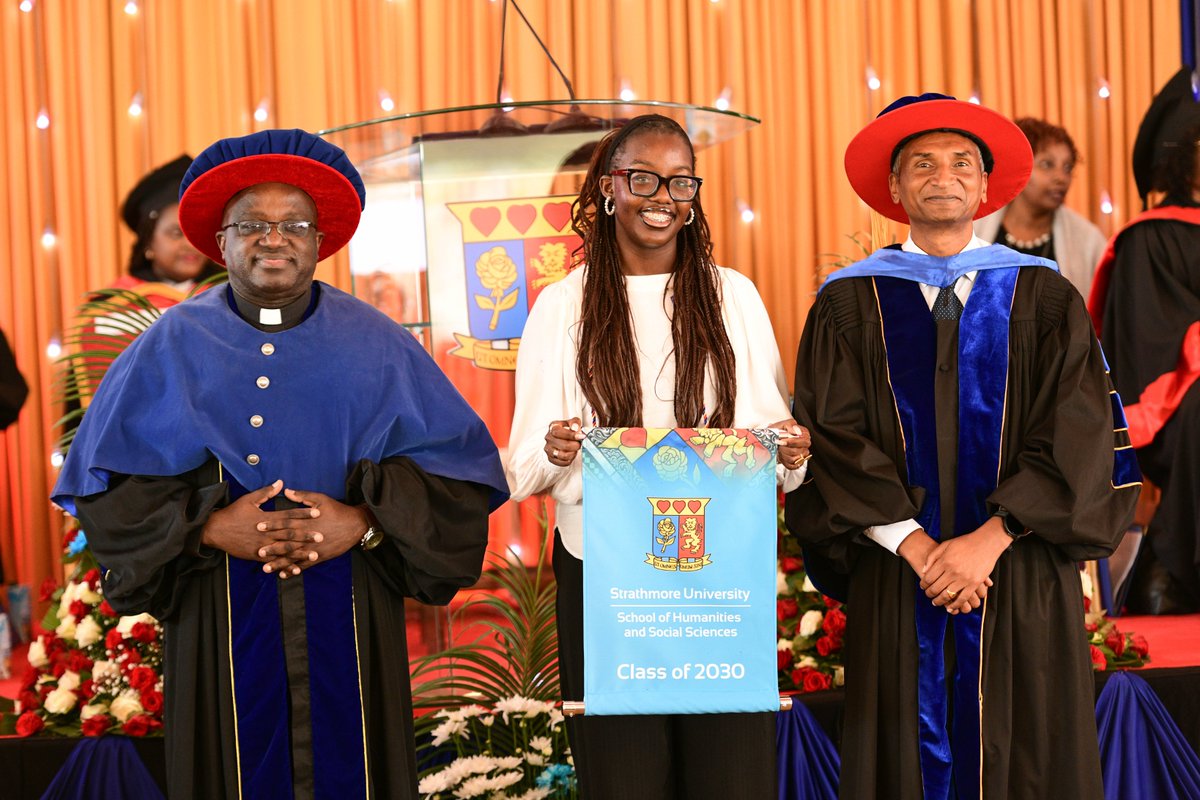 StrathU's tweet photo. And just like that, a new chapter begins.
To our newest Stratizens, welcome to the Strathmore family.
May you learn, connect, explore, serve and make memories that last a lifetime.
Here’s to the journey ahead. We are Stratizens! #KaribuniSU
#SUConvocation #BeStrathMore #SUreFuture