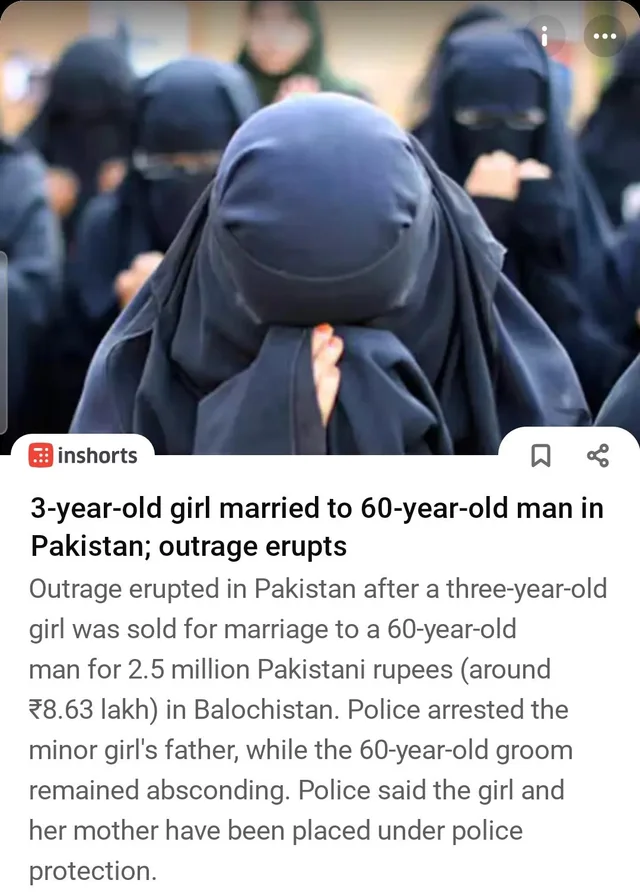 MsEveWill's tweet photo. 3 yr olds are in diapers. what the f**K is going on?
60 baras ke admi ki granddaughter ki age hai.
#AlwaysAMan who solds, who buys https://t.co/h1WcWDq1lB