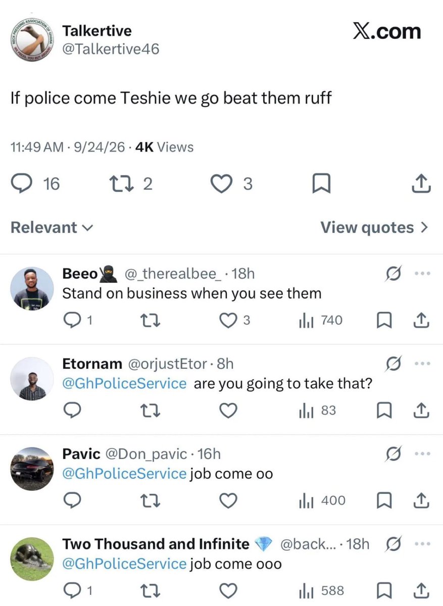kellyagmmm's tweet photo. Please don’t let this slide @GhPoliceService🙏 https://t.co/I5F8rVaNs5