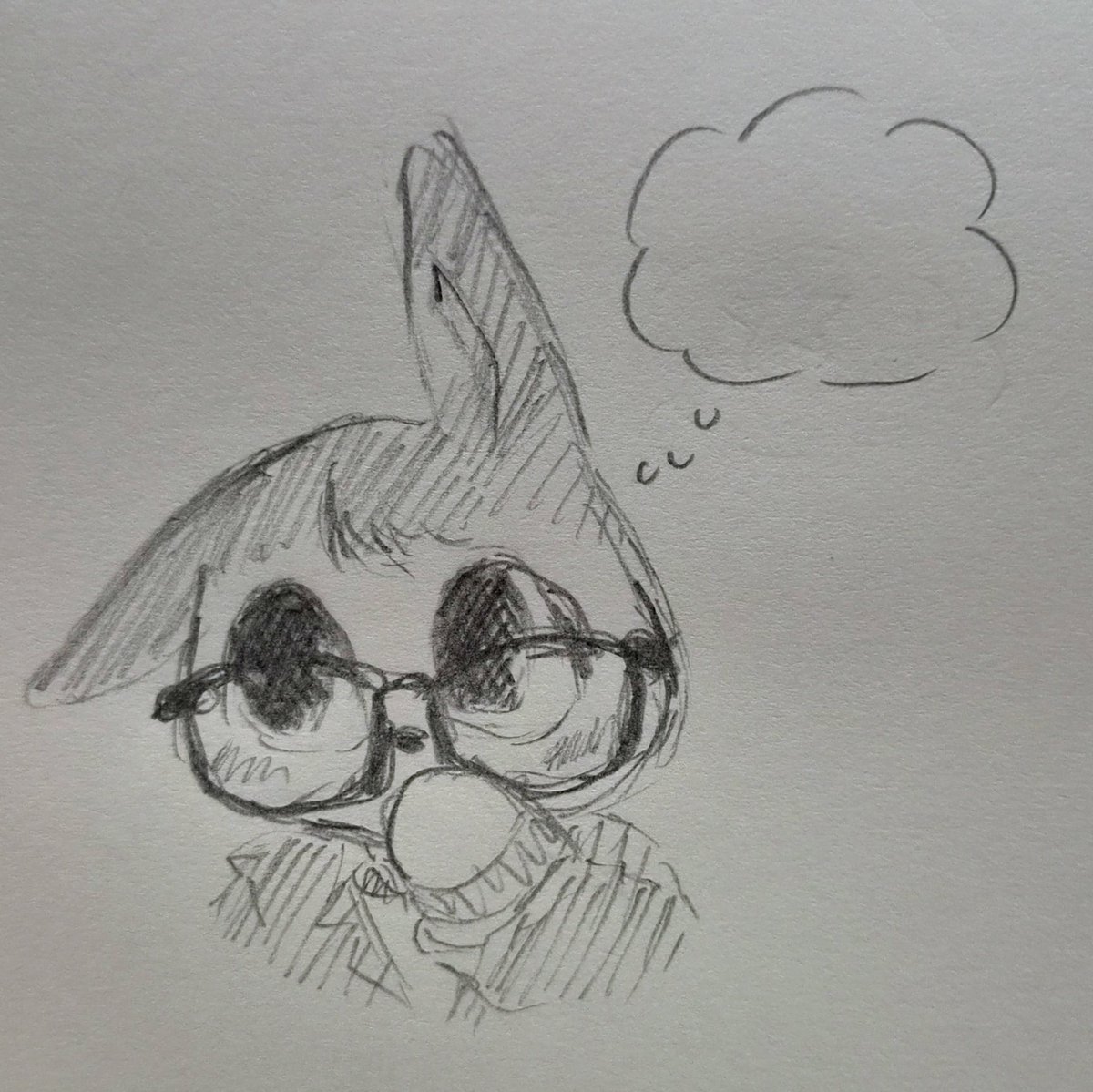 charmlessangel's tweet photo. bunny graham what r u thinking of ... ? https://t.co/FusBfxSkFk