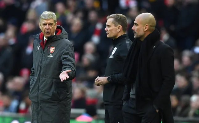 EricNjiiru's tweet photo. City were charged following an investigation into alleged breaches between 2009 and 2018.

They won the Premier League in 2012, 2014 and 2018 with Man United, Liverpool and Man United finishing second respectively.

Between 2009 and 2018, City played 8 finals and won 6. Their six final victories came against:

Stoke City — 2011 FA Cup
Chelsea — 2012 Community Shield
Sunderland — 2014 League Cup
Liverpool — 2016 League Cup
Arsenal — 2018 League Cup
Chelsea — 2018 Community Shield