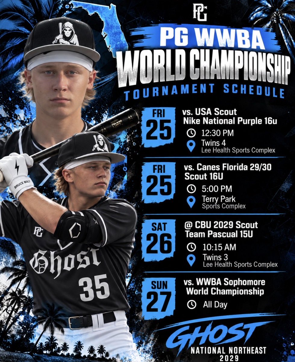 lukepiech35's tweet photo. Excited to play with Ghost National NE in the WWBA Sophmore Championship! https://t.co/dWPYlTT6CJ