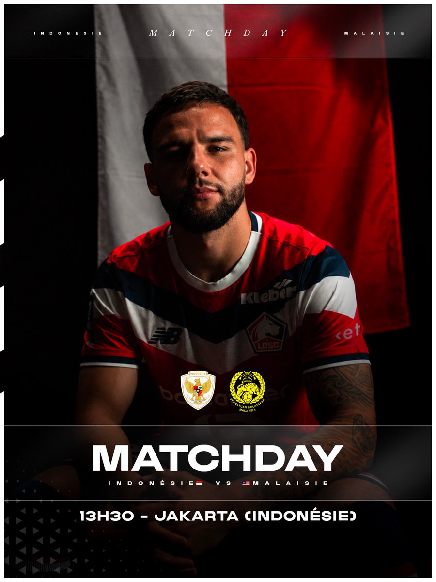 losclive's tweet photo. 𝑴𝒂𝒕𝒄𝒉𝒅𝒂𝒚 🇮🇩

Calvin "Loopy" Verdonk et @TimnasIndonesia reçoivent la Malaisie à 13h30 en Asean Cup, après avoir défié Singapour vendredi 🫡 https://t.co/4OtuimTCOU