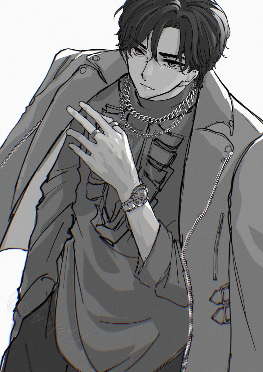 saku92939's tweet photo. 👑にも治安の悪そうな服（当社比）を着ていただいた https://t.co/bqatNe0MIK