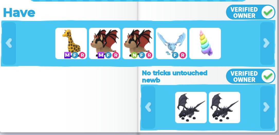 AndreiAdm81's tweet photo. 3.6k+ inventory I got hacked and lost all of my valuable pets, I have the account back but the pets are gone I also reported this trade over a month ago and no reply adopt me support please help me I need my pets back I can provide any proof needed
@PlayAdoptMe
@Roblox
#adoptme https://t.co/sOIhMo2a9m