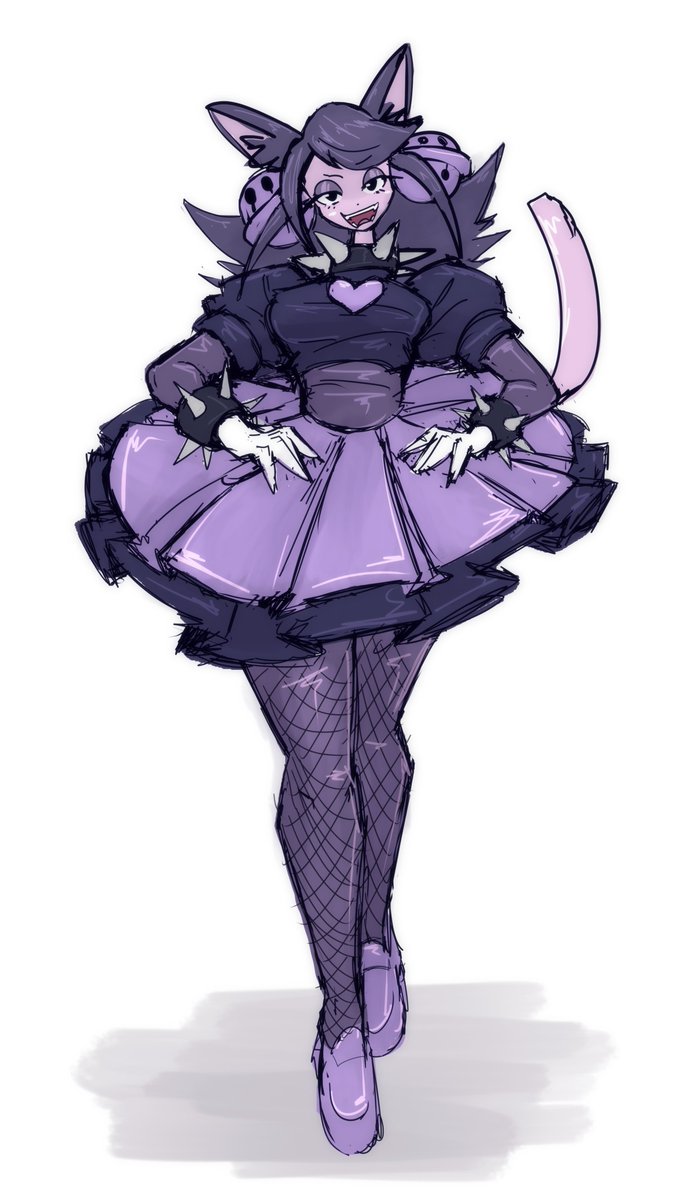 Mokkoyu_Mokk's tweet photo. Mew Mew Deltarune (Pink) https://t.co/LSk8XQHobC