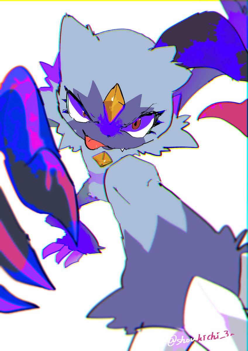 shoukichi_3_'s tweet photo. いい夢
見せてやる
＃オオニューラ　＃Sneasler　＃ポケモン https://t.co/EdVpFOOOU8