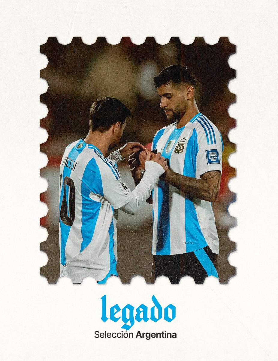 Belgrano's tweet photo. Cristian Gabriel Romero, 
abanderado de nuestros colores 🇦🇷

De Villa Esquiú a Capitán de Selección. https://t.co/7wJOWfMSkt