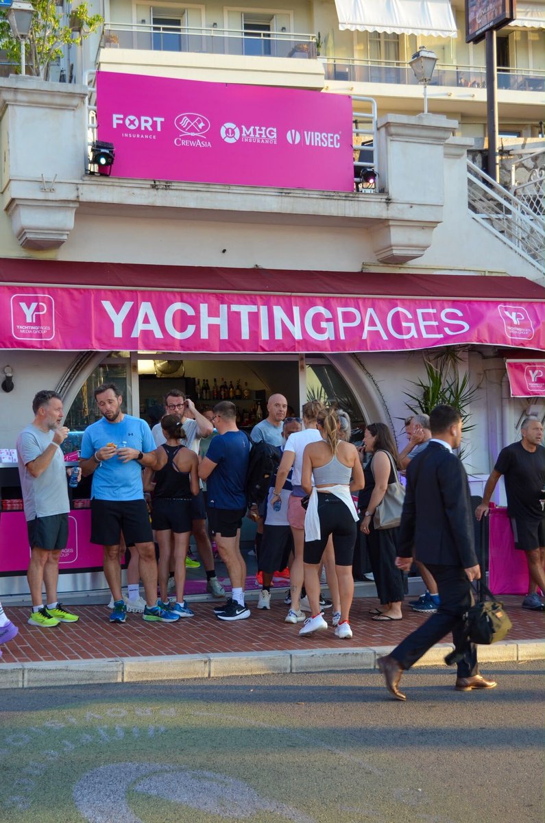 yachtingpages's tweet photo. Moving together:

A morning run is a great way to clear the head before a busy marina day, so we hosted Superyacht Run Club at the YP Terrace for a picturesque Monaco 5K before @mys_monaco kicked off.

#YachtingPages #MonacoYachtShow #SuperyachtRunClub #YachtingCommunity #MYS26 https://t.co/48Es2qSAQN