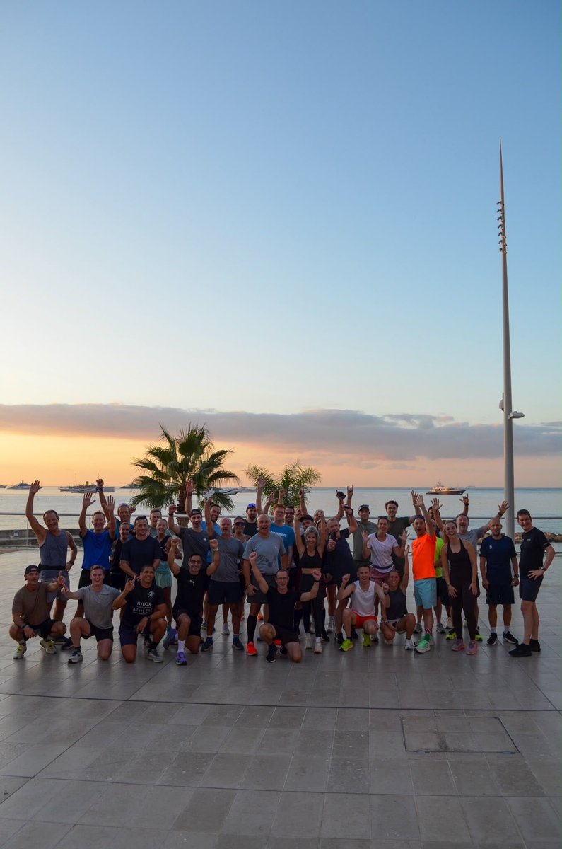 yachtingpages's tweet photo. Moving together:

A morning run is a great way to clear the head before a busy marina day, so we hosted Superyacht Run Club at the YP Terrace for a picturesque Monaco 5K before @mys_monaco kicked off.

#YachtingPages #MonacoYachtShow #SuperyachtRunClub #YachtingCommunity #MYS26 https://t.co/48Es2qSAQN