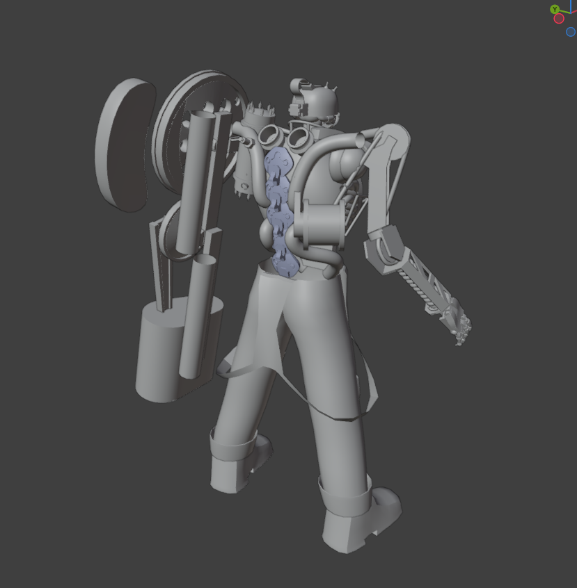 Aaron__Lac's tweet photo. #deadlock still wip, putting this out before bebop gets a new model and i have to restart from scratch https://t.co/yz4KpVLBkb