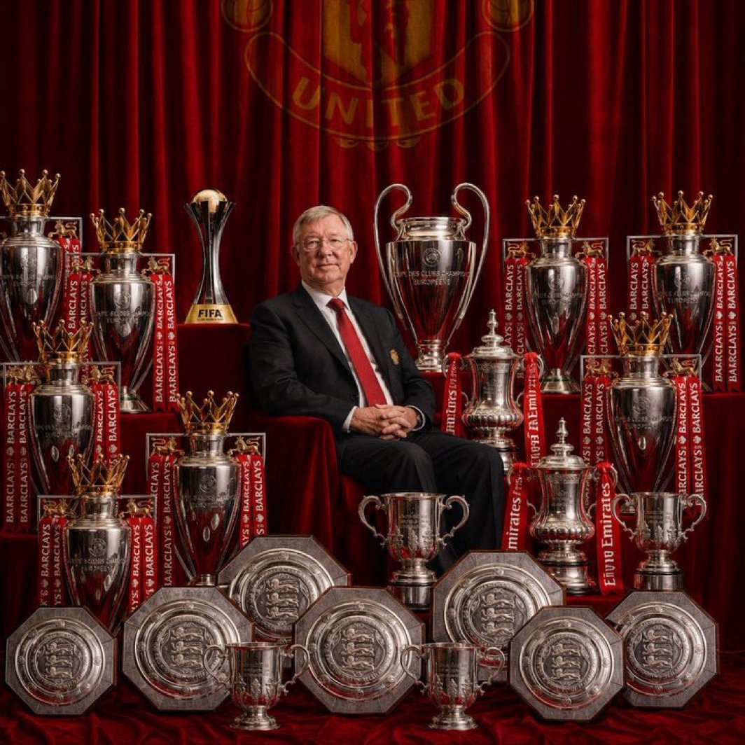 StretfordEndx's tweet photo. We didn't need to cheat.

13 Premier League titles
2 Champions League titles
5 FA Cups
4 League Cups
10 Community Shields

All earned the hard way! ❤️🔥 https://t.co/cgBmgDGJEx