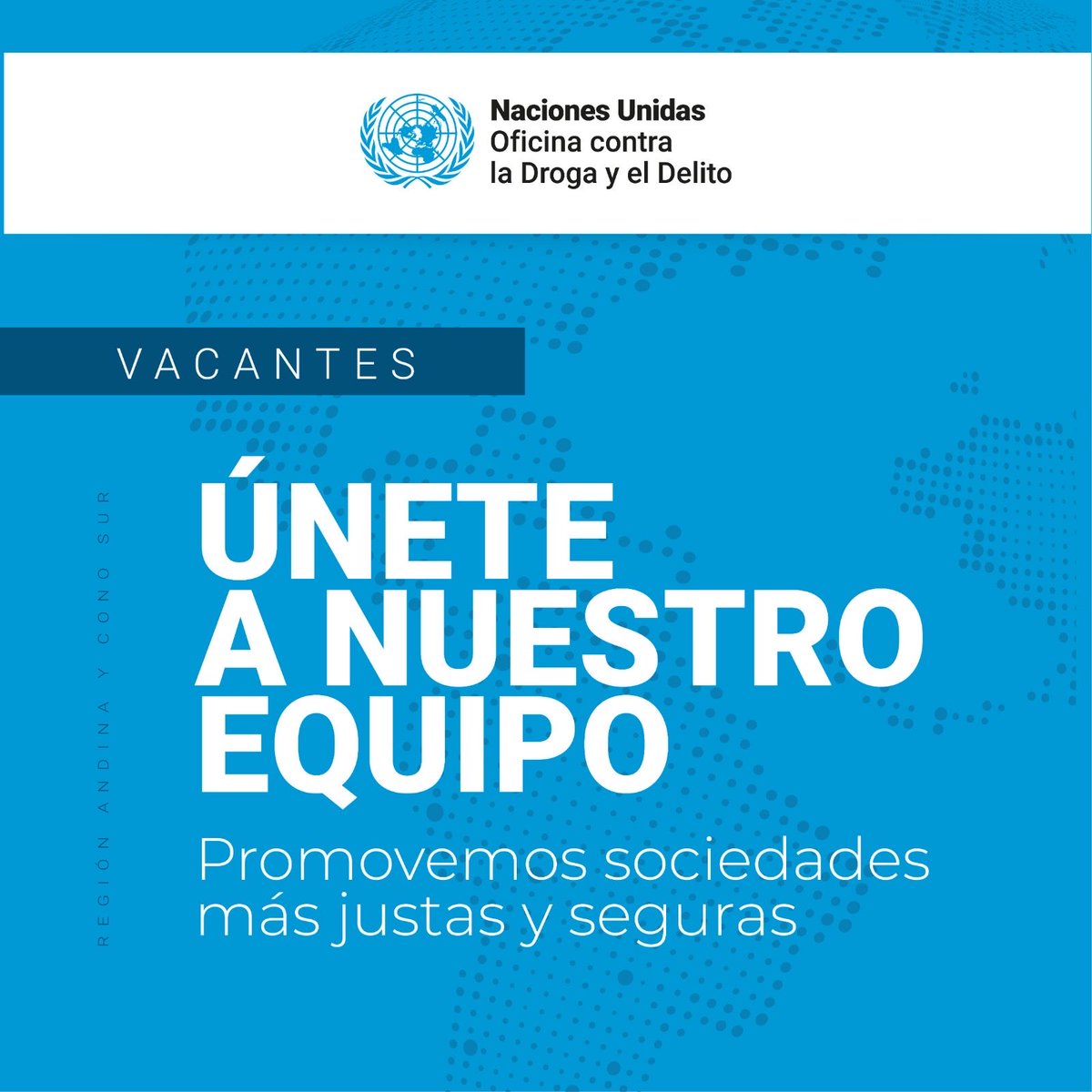 UNODCROCOL's tweet photo. 📣 ¡Vacantes Disponibles! #Colombia  🇨🇴

La Oficina Regional de UNODC para la Región Andina y el Cono Sur abrió convocatorias en:

👉Asociado/a en Ingeniería Forestal: https://t.co/elTnFnsQwV

👉Procurement Officer: https://t.co/q3VVUY3hSR

¡Aplica hoy! https://t.co/gqpdOEnQLs