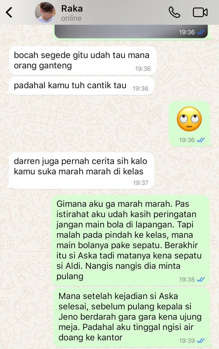 urc0desaturn's tweet photo. #rulnit two tweet au

Ketika Windra dapet surat dari muridnya

(1) https://t.co/l2SH84EeKw