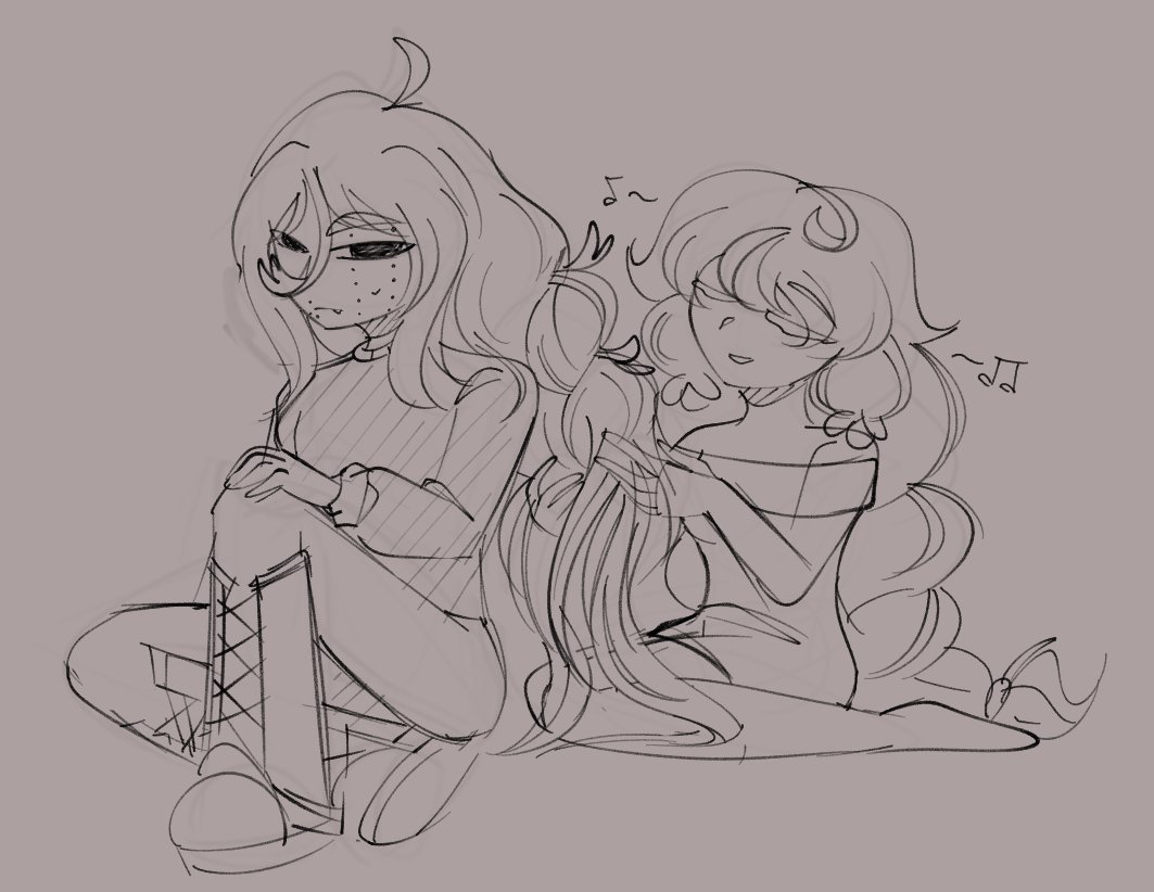 walten101's tweet photo. A lowkey mother figure 🎶 &amp; A unintentional adoptive child 🪡 https://t.co/jCOk4Qgl2g