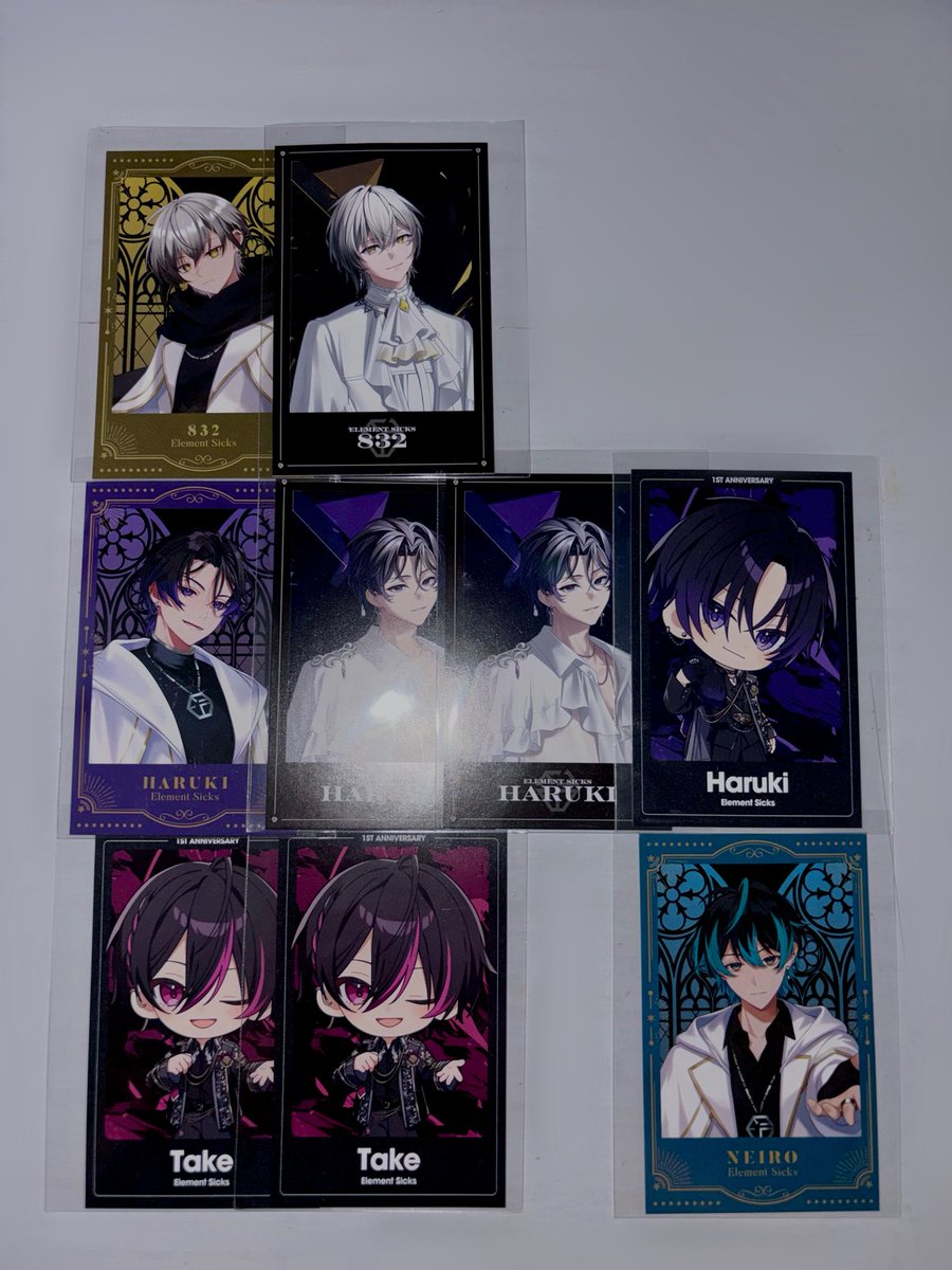 nqplwb's tweet photo. 【交換】
Element Sicks 第6弾 第5弾
チェキ風トレカ EL6 グッズ 

譲 │ 画像の💛💜🩵🩷さん

求 │ 2.3枚目の画像 🩵優先 
     コンプ目的💛💜🩷
     （SD⇄SD希望）

郵送のみ

検索からでもお気軽にお声がけ下さい🙇🏻‍♀️

 #EL6交換  #EL6グッズ交換 https://t.co/UnP80ykIC2